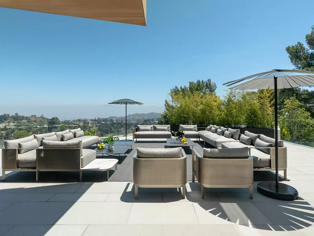 GANDIA BLASCO Solanas Loungesofa 4 • Mittelmodul 180 × 82 cm