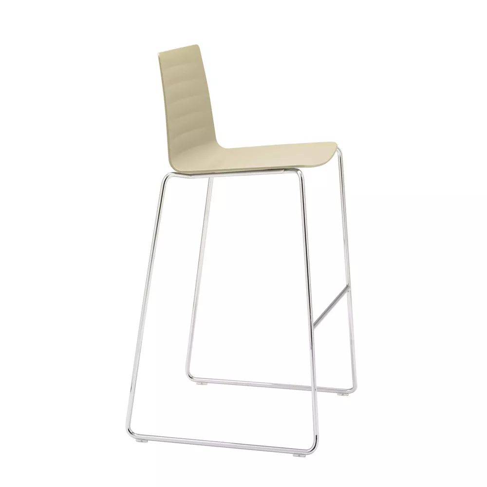 Andreu World Flex Outdoor Barstuhl • Stapelstuhl