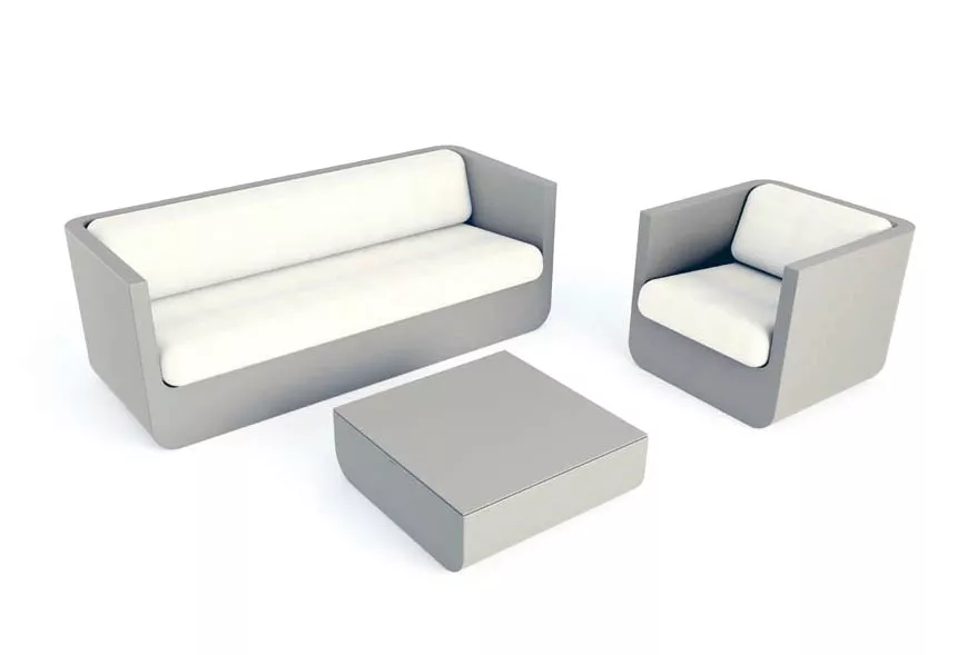 Vondom Ulm Loungemodul links 81 cm