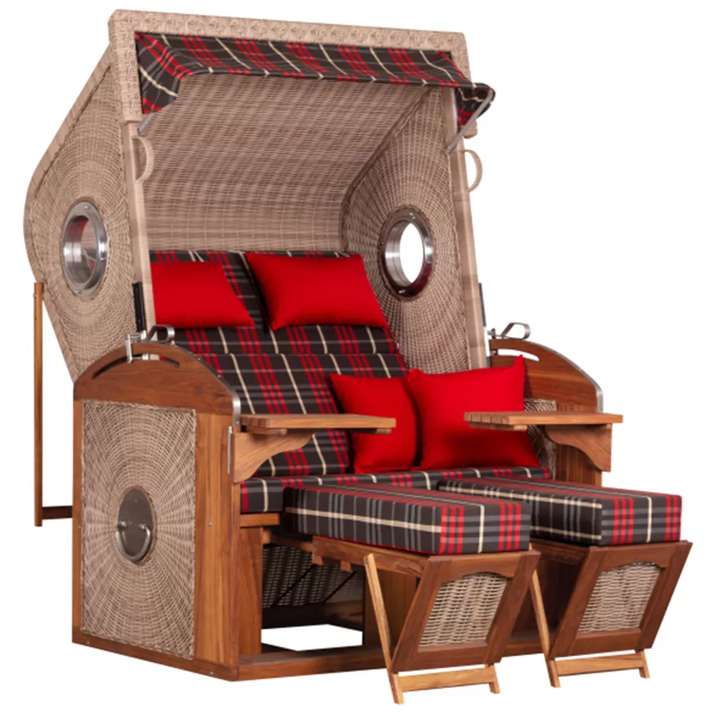 Schutzhülle Strandkorb Sailor XL - white kubu