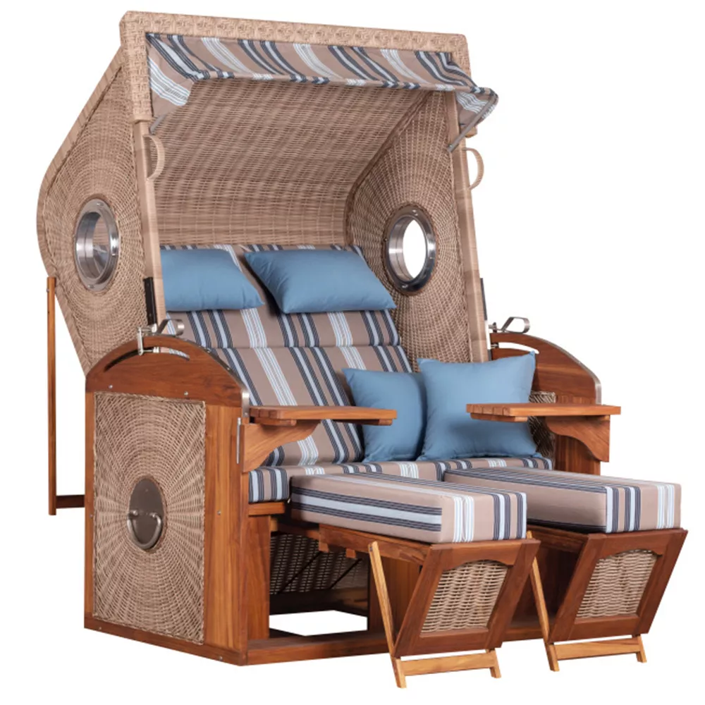 Schutzhülle Strandkorb Sailor XL - white kubu