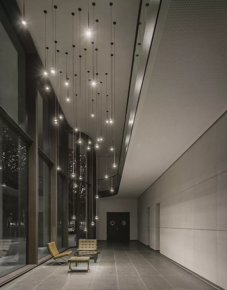 GRAU • FALLING SUN • Decken-/Hängeleuchte