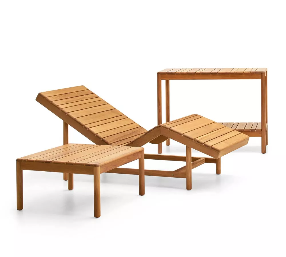 Varaschin Barcode Beistelltisch quadratisch 50 oder 71 cm