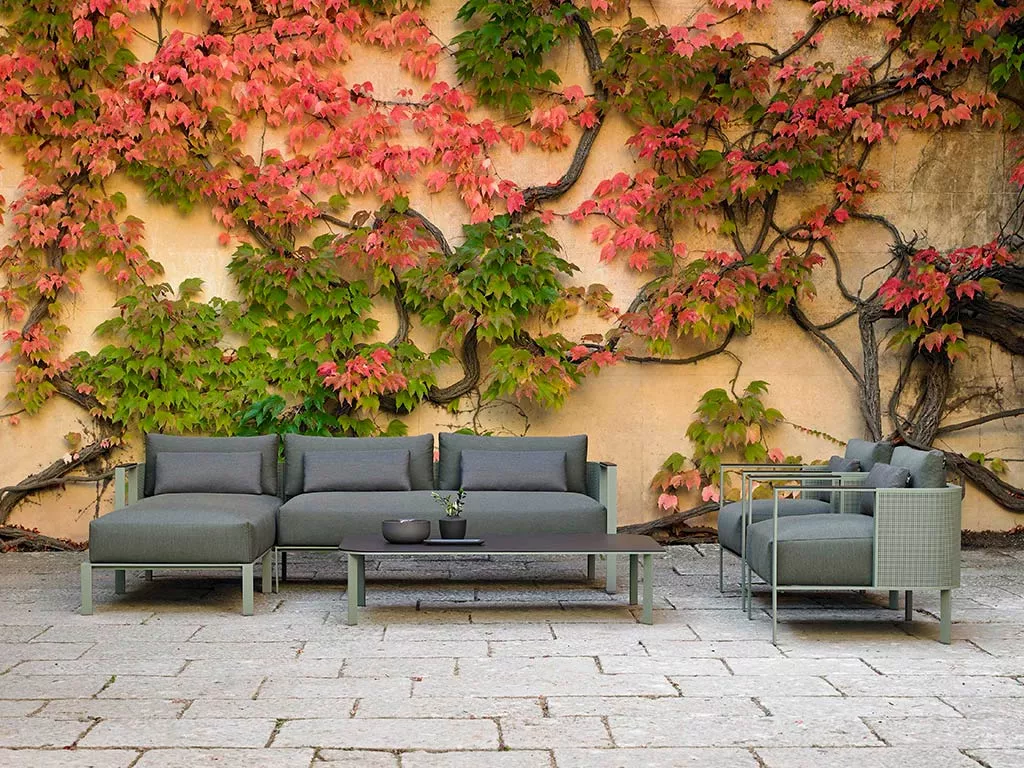 GANDIA BLASCO Solanas Loungesofa 4 • Mittelmodul 180 × 82 cm