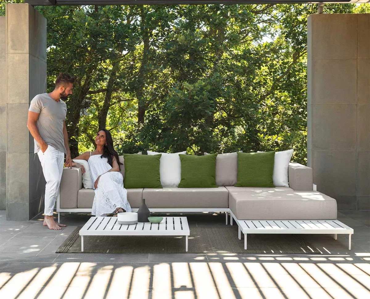 Talenti CLEO Alu Schaukelsessel • Gartensessel 