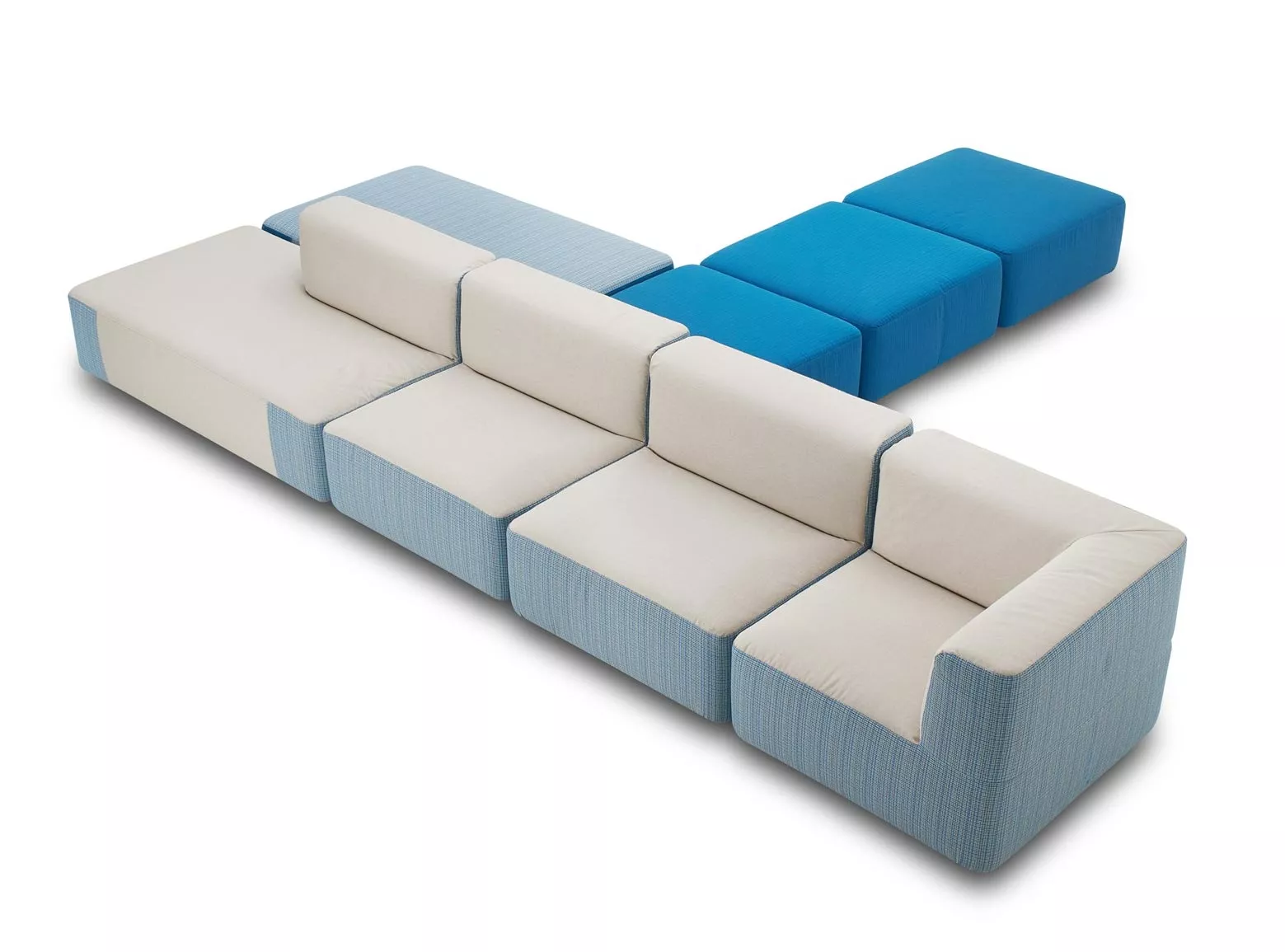 Varaschin Belt Loungesessel (Loungesofa Mittelmodul EINFARBIG) 70 cm 