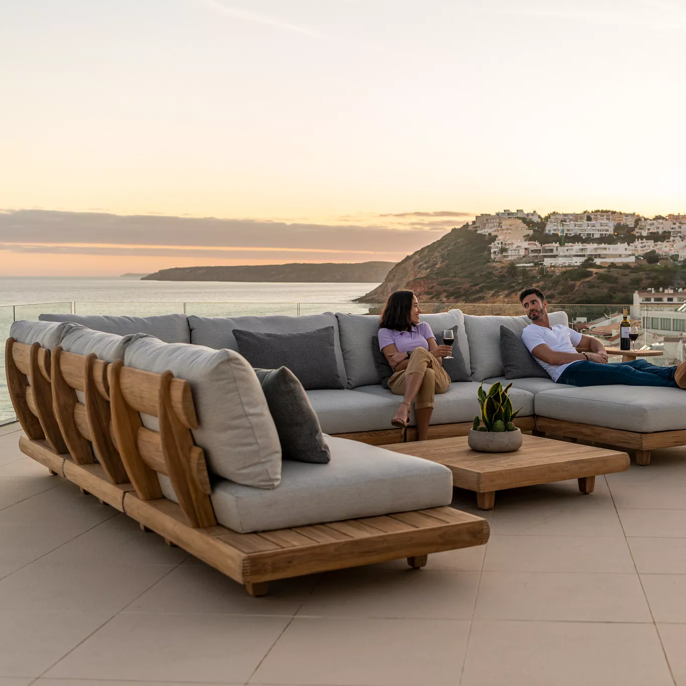 Alexander Rose Sorrento Ottoman