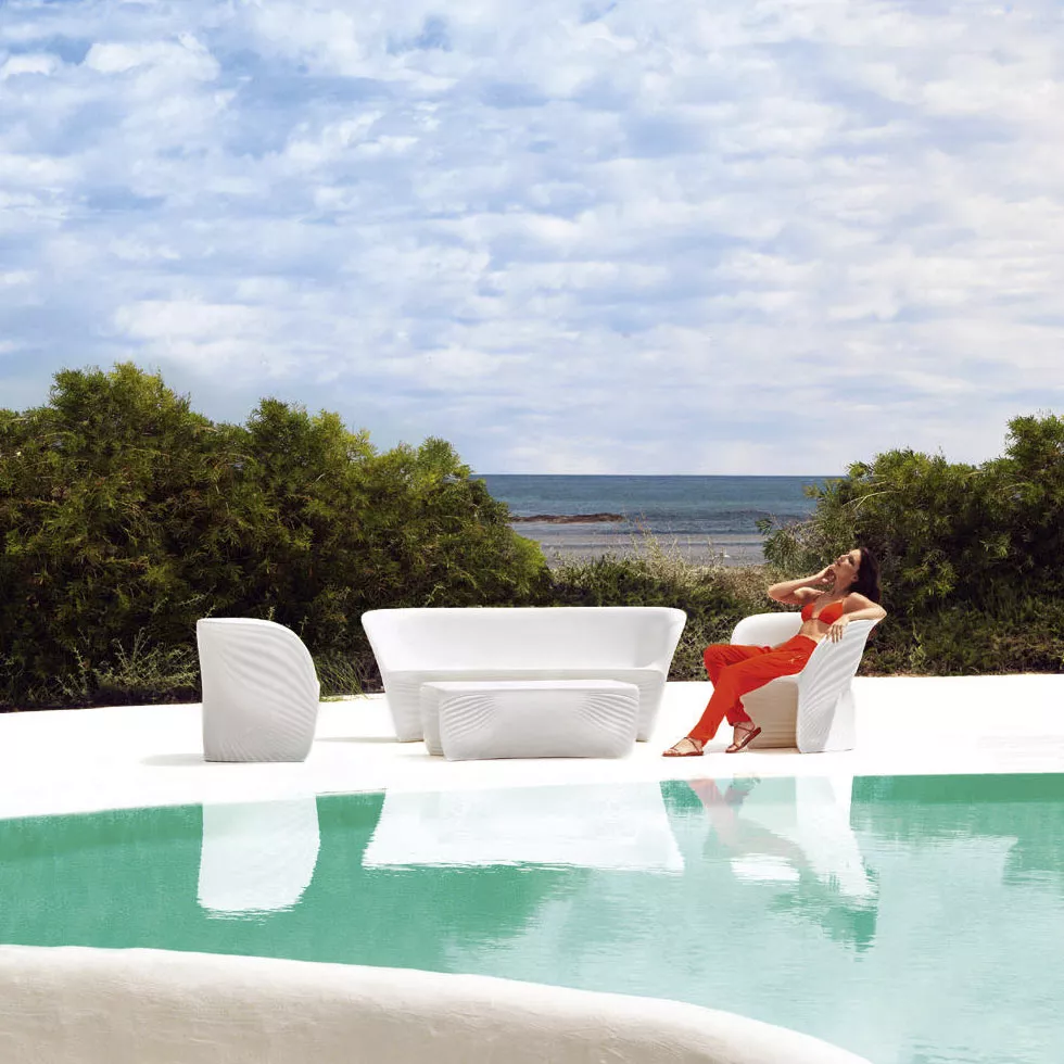 Vondom Biophilia Gartensessel • Loungesessel 65 × 91 cm