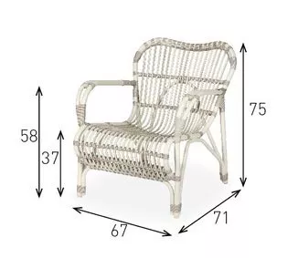 Vincent Sheppard Lucy Lazy Gartensessel