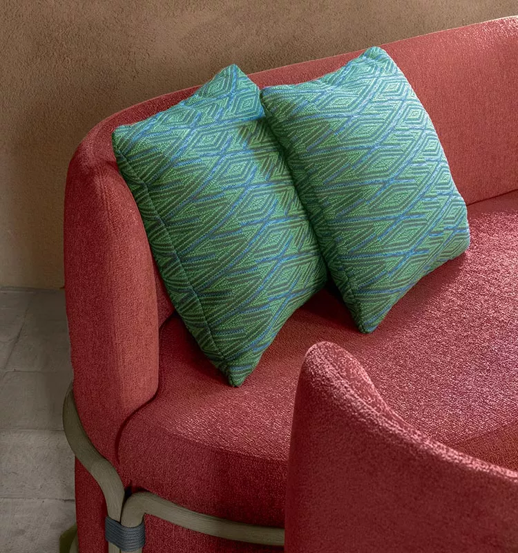 Ethimo Rotin Dekokissen 50 x 30 cm