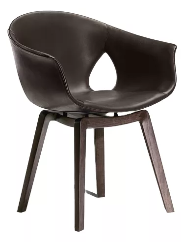 Poltrona Frau GINGER ALE Armlehnstuhl / Holzgestell