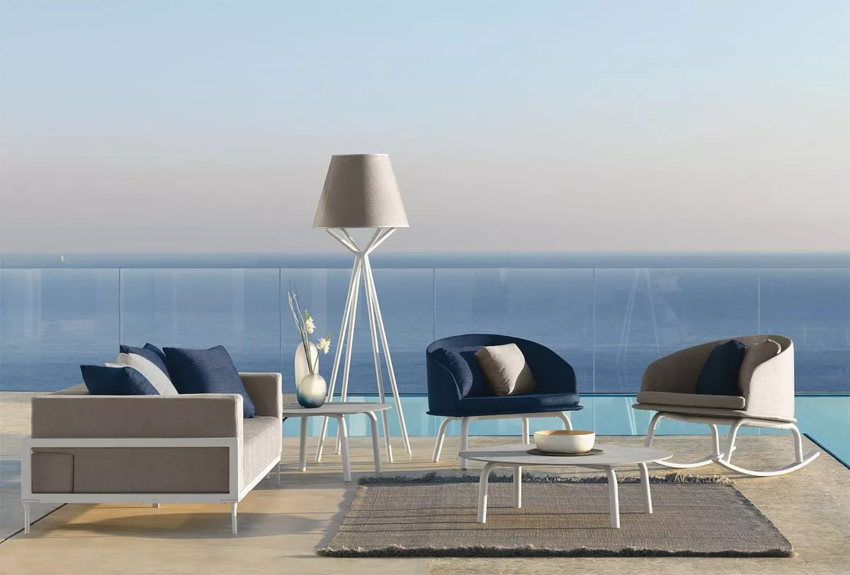 Talenti CLEO Alu Sonnenliege 81 cm • Gartenliege 