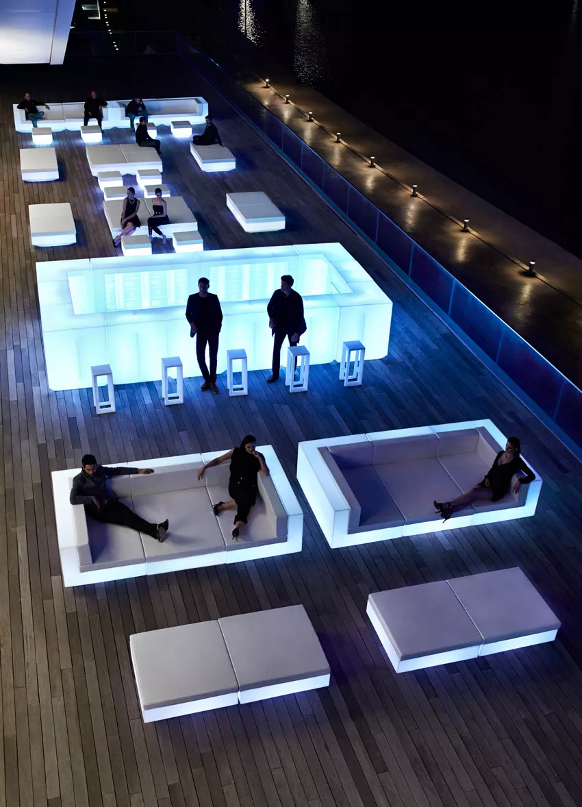 Vondom Vela Hocker Ø 120 cm