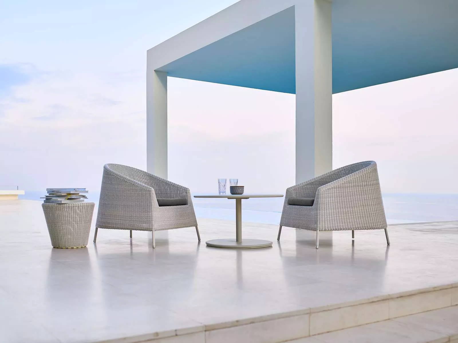 Cane-line Kingston Loungesessel Hochlehner 92 cm