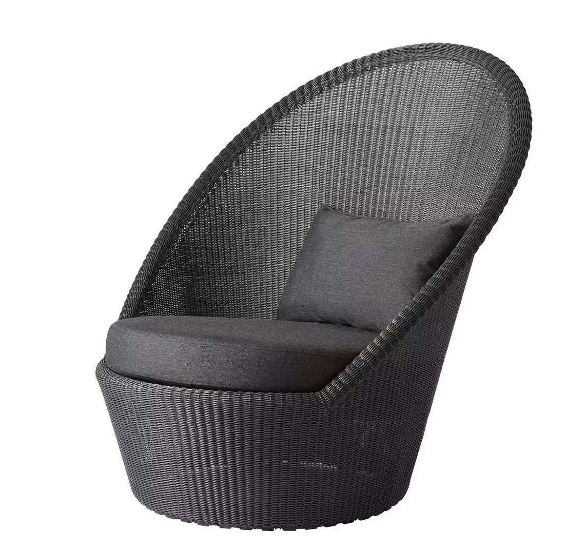 Cane-line Kingston Loungesessel Hochlehner 92 cm