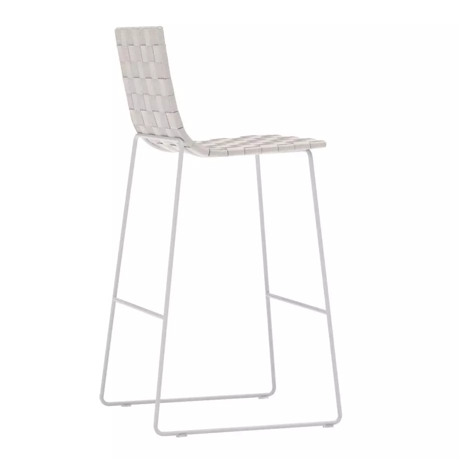 Andreu World Trenza Barstuhl • Barhocker mit Kufengestell