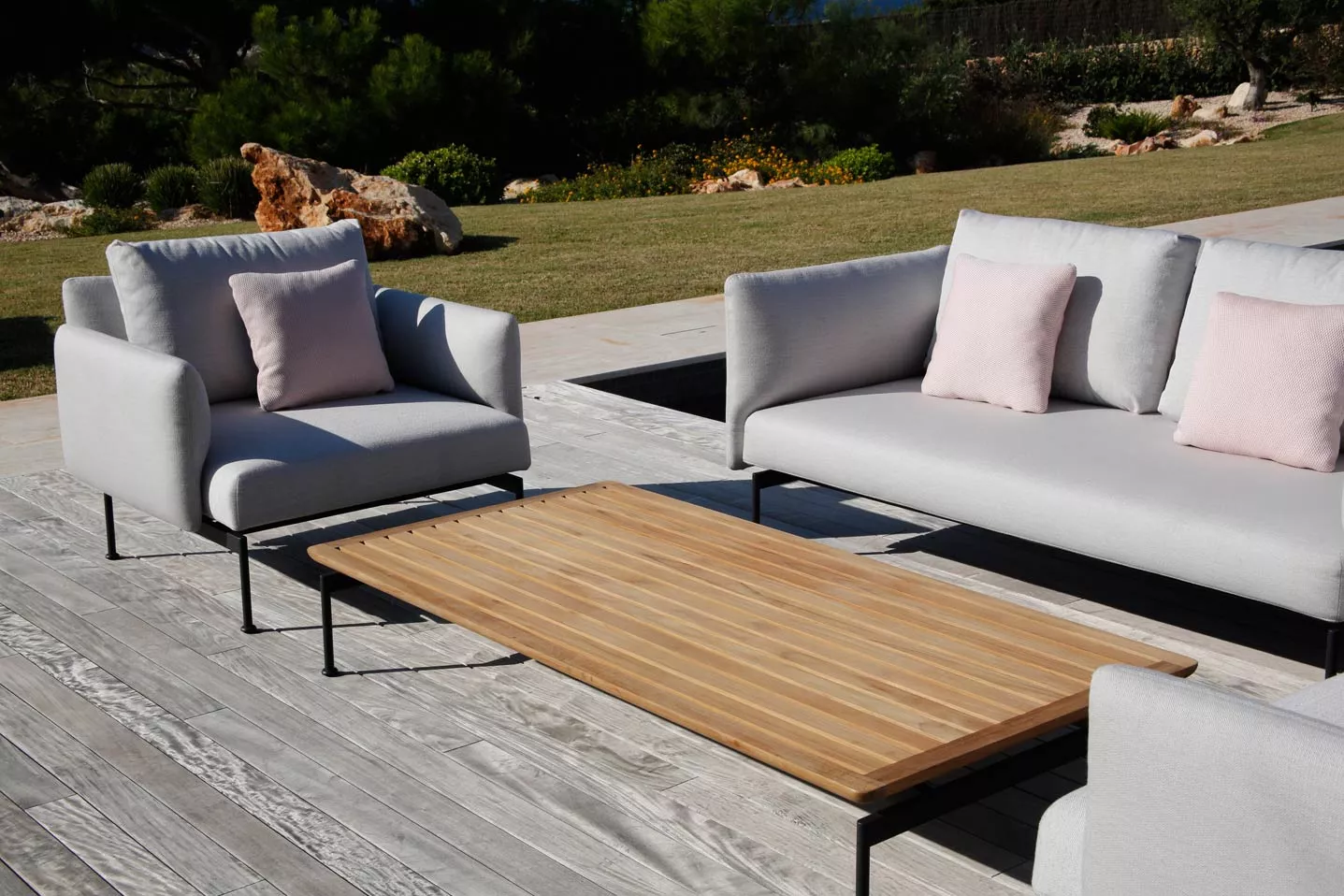 Barlow Tyrie Layout Loungesessel • Gartensessel 96 cm