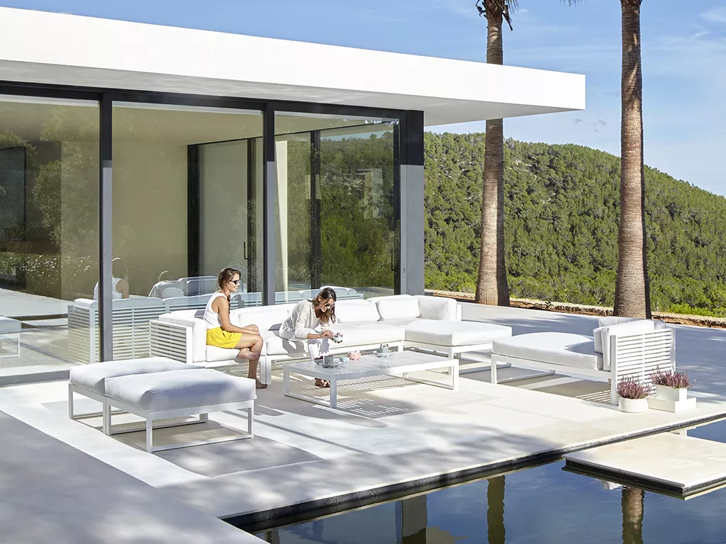 GANDIA BLASCO DNA Loungesofa Eckmodul links 6 • 88 × 88 cm