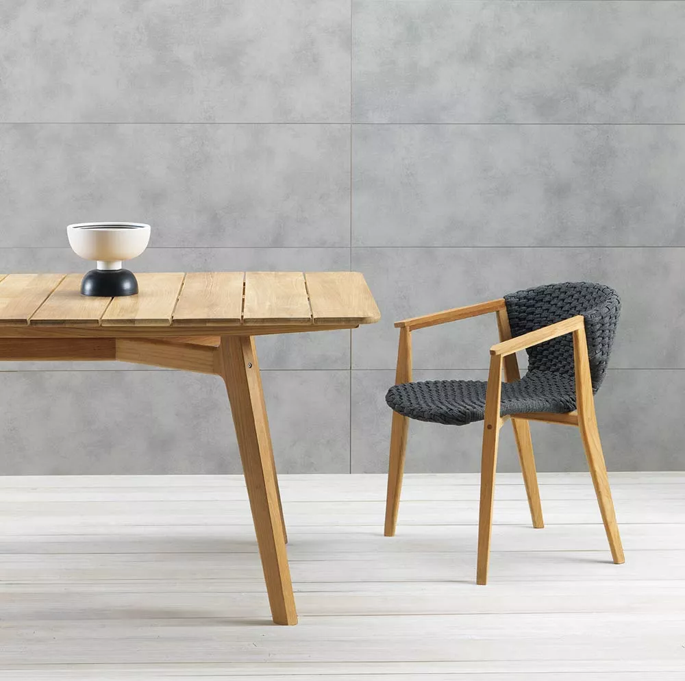 Ethimo Knit Esstisch | 90 x 90 cm