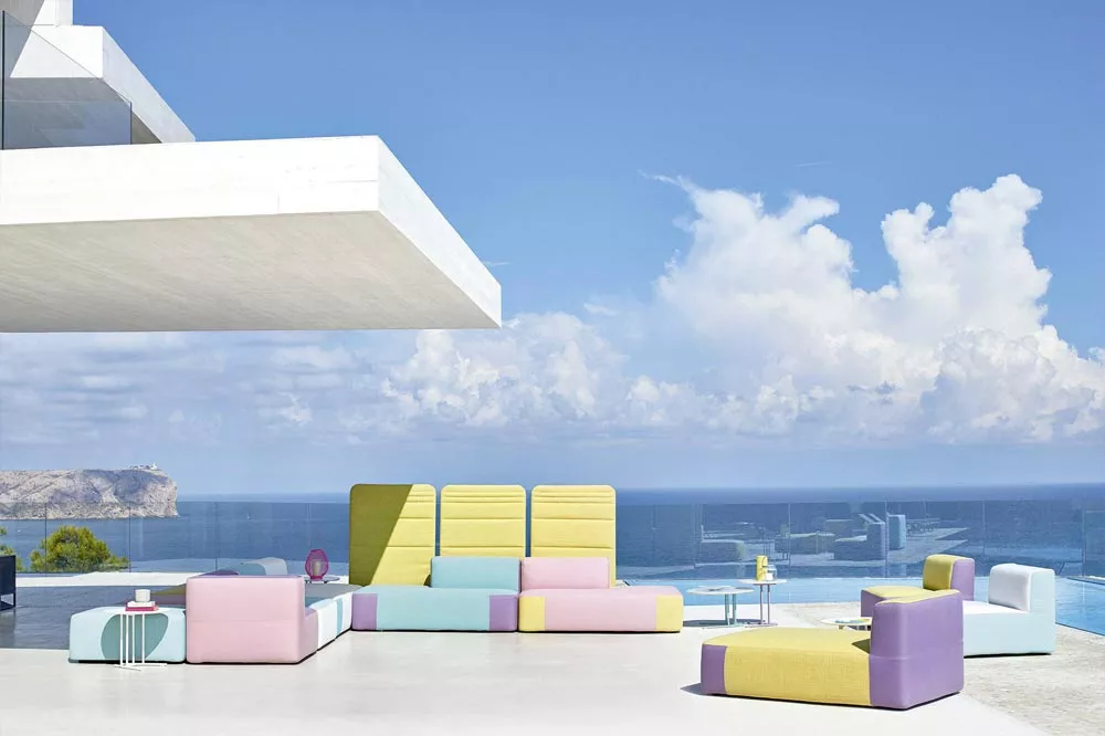 Varaschin Belt Loungesessel (EINFARBIG) Ø 90 cm 