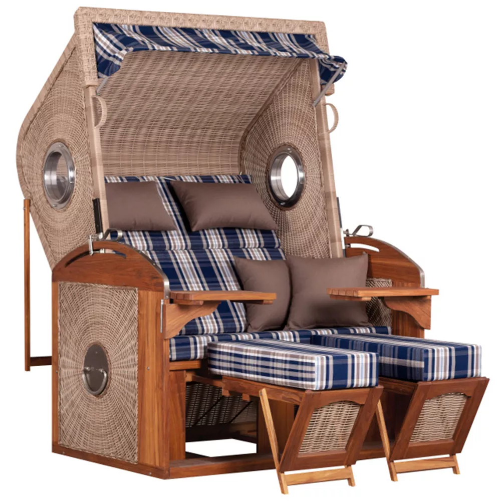 Schutzhülle Strandkorb Sailor XL - white kubu