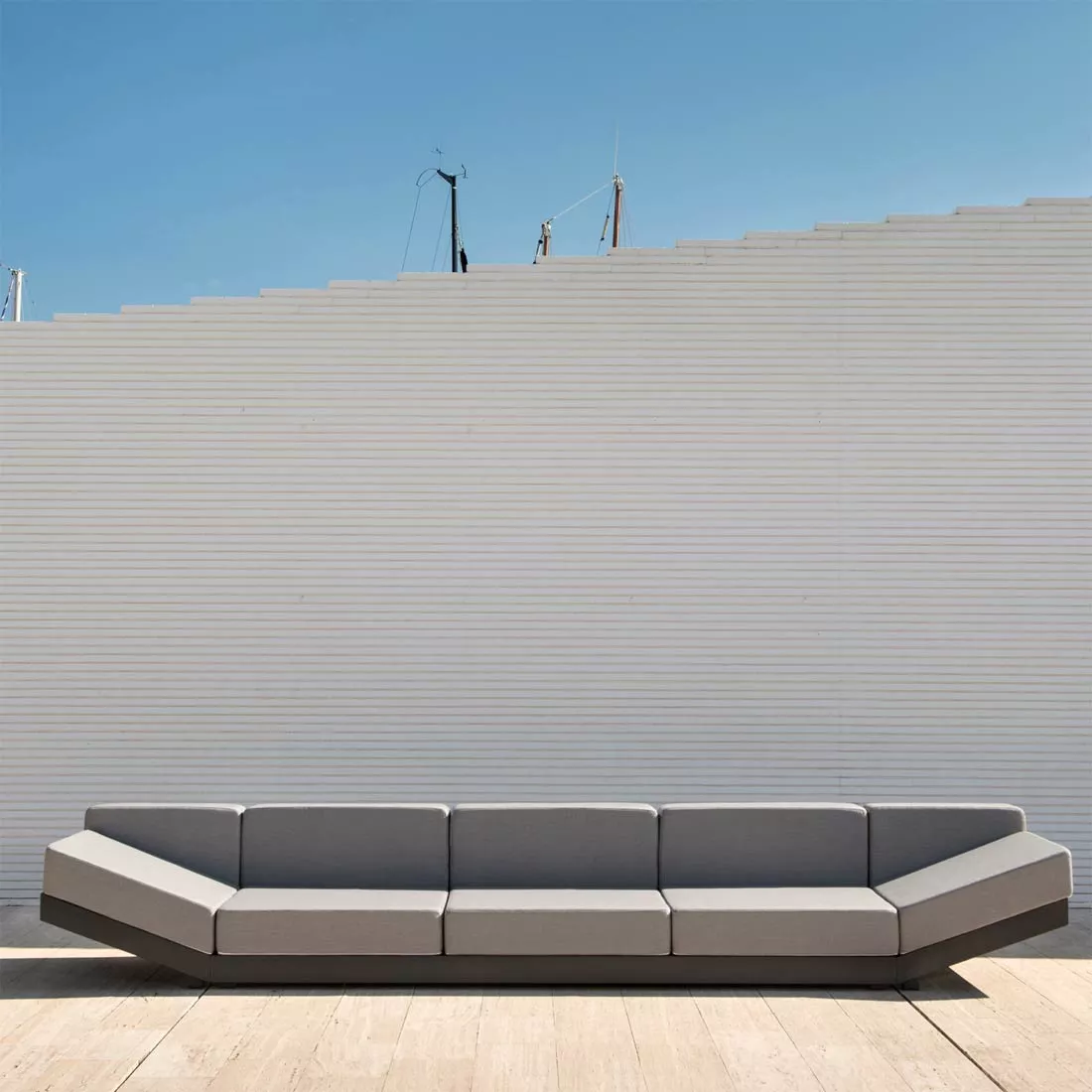 Calma Alat Modular Loungesofa • 2-er Mittelmodul 76 cm