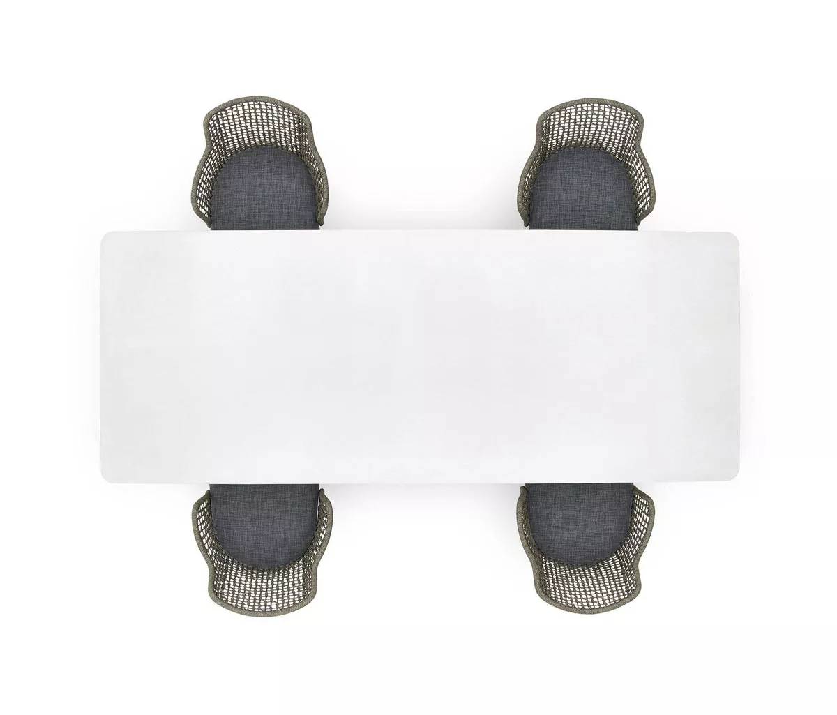 Varaschin Emma Gartenstuhl 48 cm • mit Aluminiumbeinen 