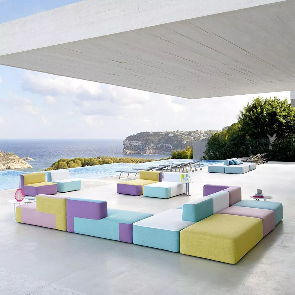 Varaschin Belt Loungesessel (EINFARBIG) Ø 90 cm 