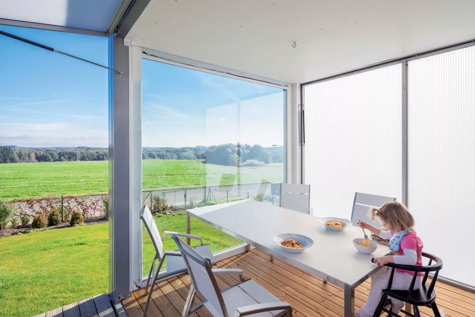 Todus Puro Esstisch 100 × 70 cm, HPL oder Keramikplatte