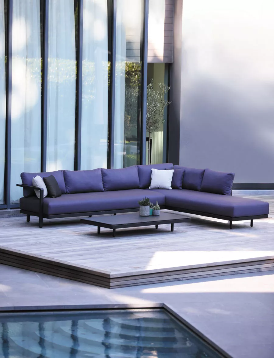 Royal Botania Red Label • Alura Lounge Ecksofa 02 • 250 cm rechts/links