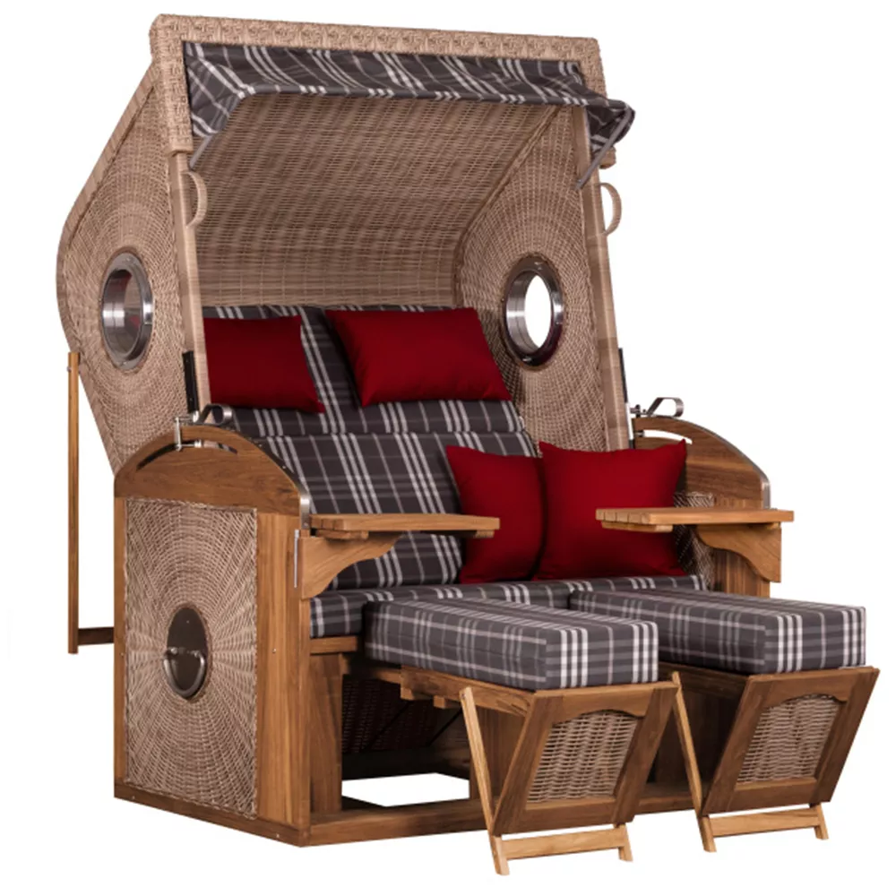 Schutzhülle Strandkorb Sailor XL - white kubu