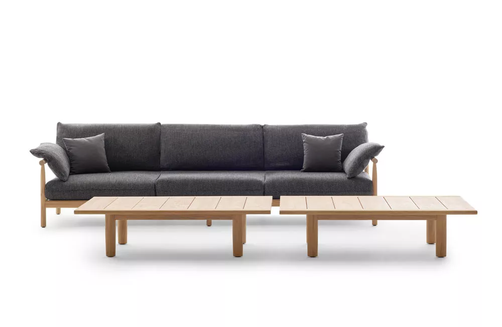 DEDON TIBBO Kaffeetisch • 139 x 103 x 35 cm • EXPRESS Lieferung 72h 