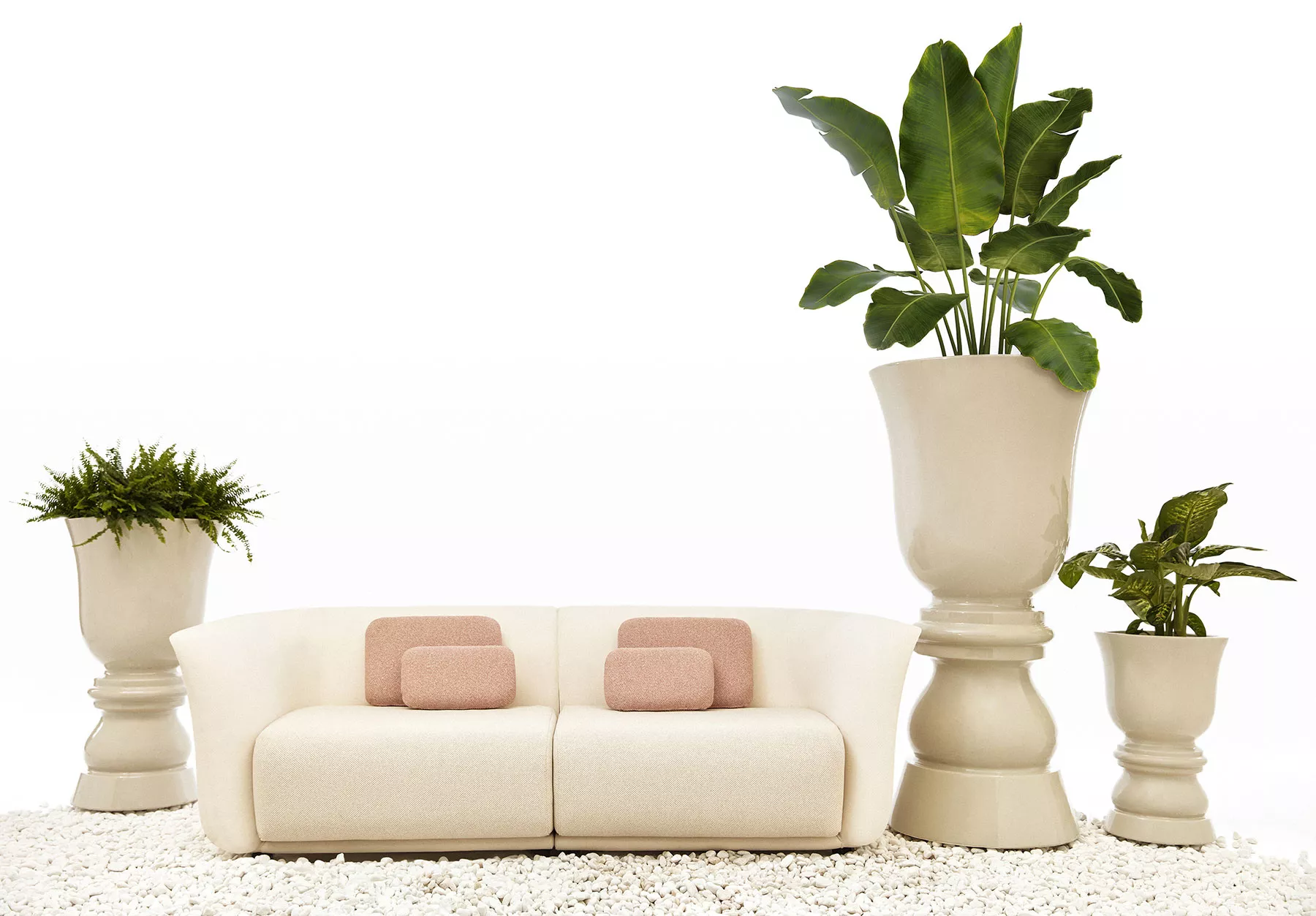 Vondom Suave Pflanzgefäß • Planter Ø 75 cm