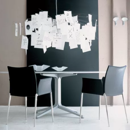 Zanotta • LIA • Polsterstuhl • mit Armlehne