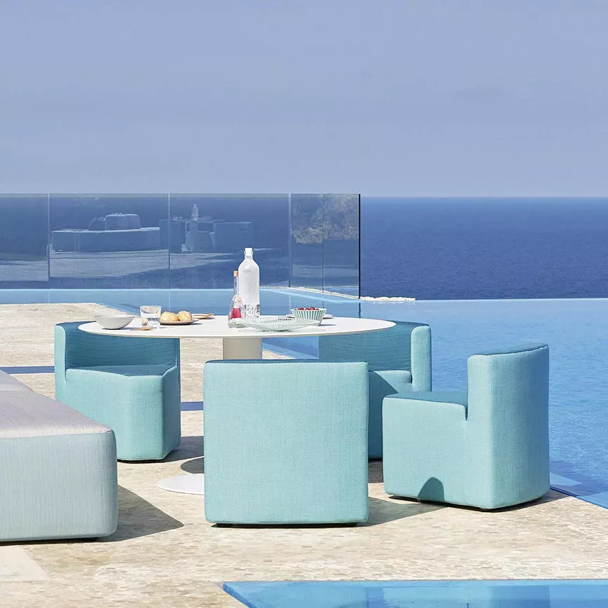 Varaschin Belt Loungesessel (EINFARBIG) Ø 90 cm 