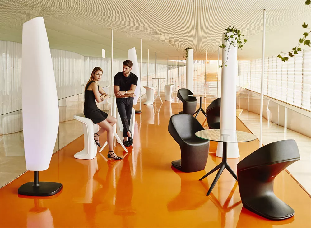 Vondom UFO Barhocker • Outdoor Barstuhl 41 × 41 cm