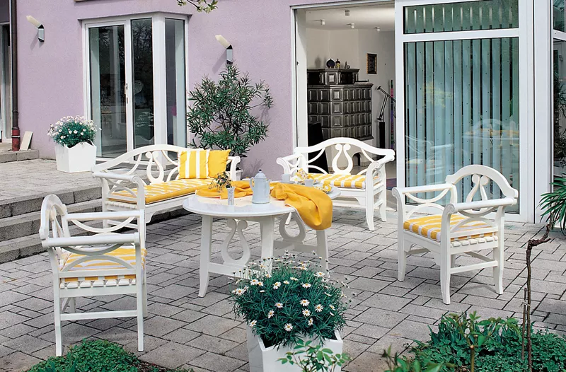 Herrenhaus Michelle Gartentisch 140 cm