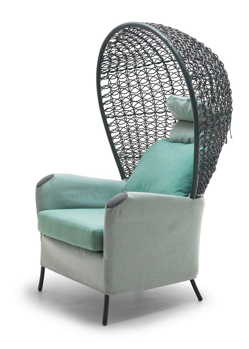 Kenneth Cobonpue Dolly Loungesessel 82 cm 