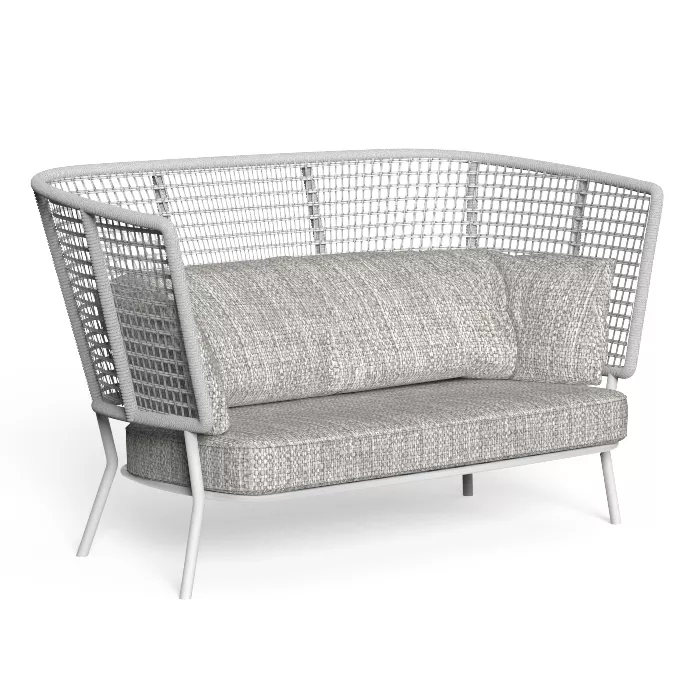 Talenti MOON Alu Loungesofa mit hoher Lehne • inklusive Polster