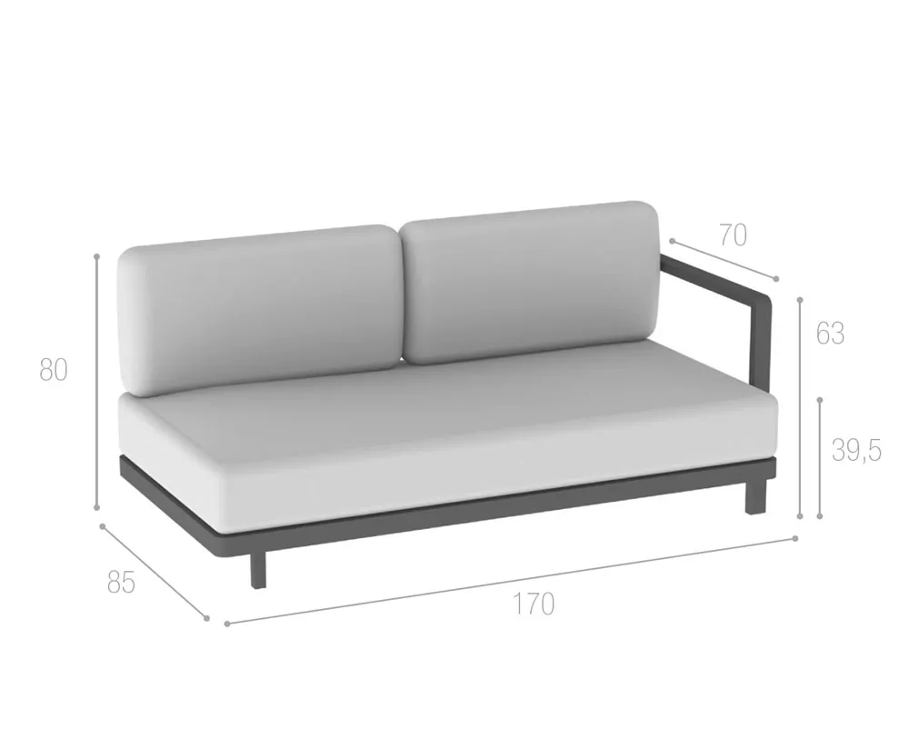Royal Botania Red Label • Alura Lounge Endmodul 160 links
