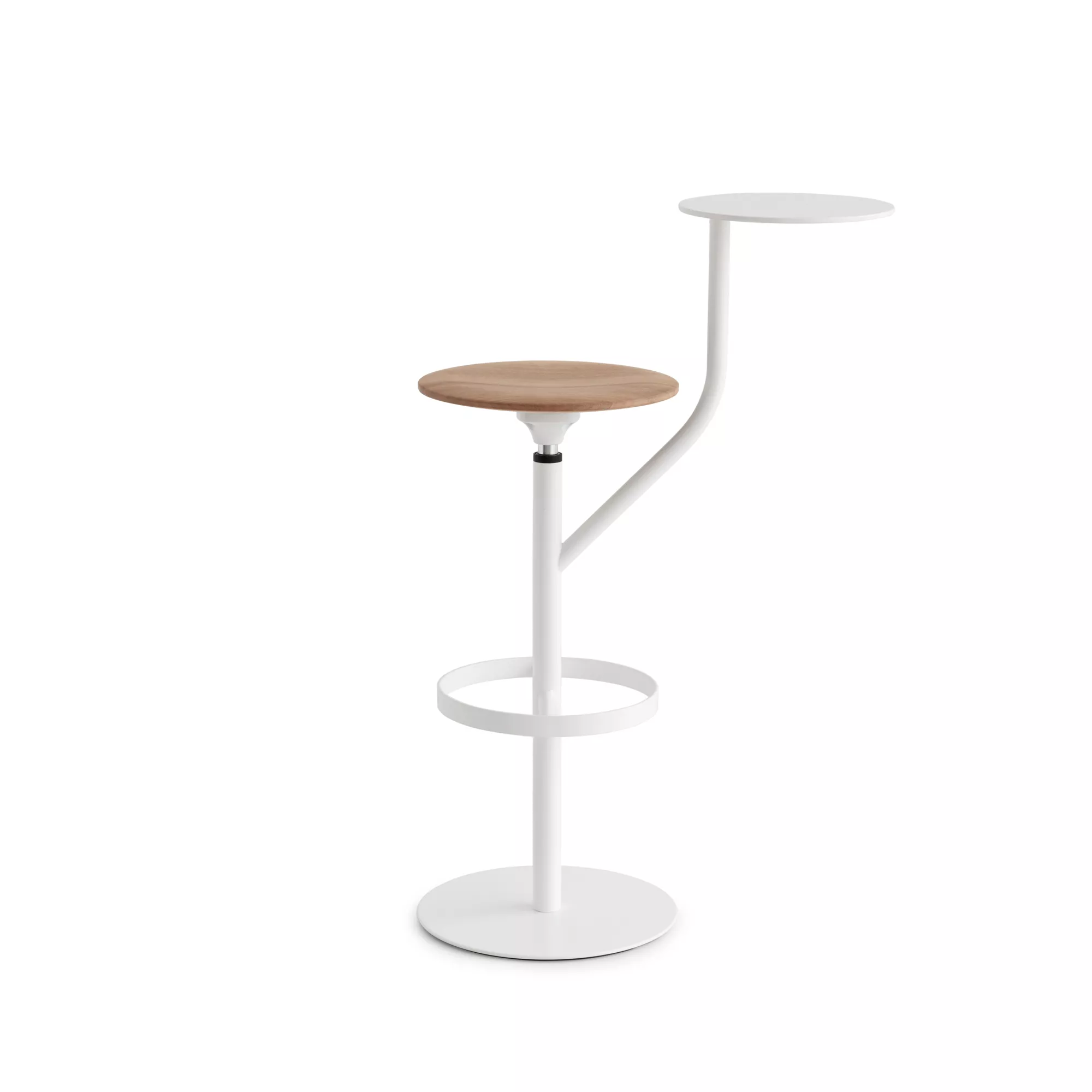 Lapalma Aaron Hocker 78cm hoch mit Fußstütze