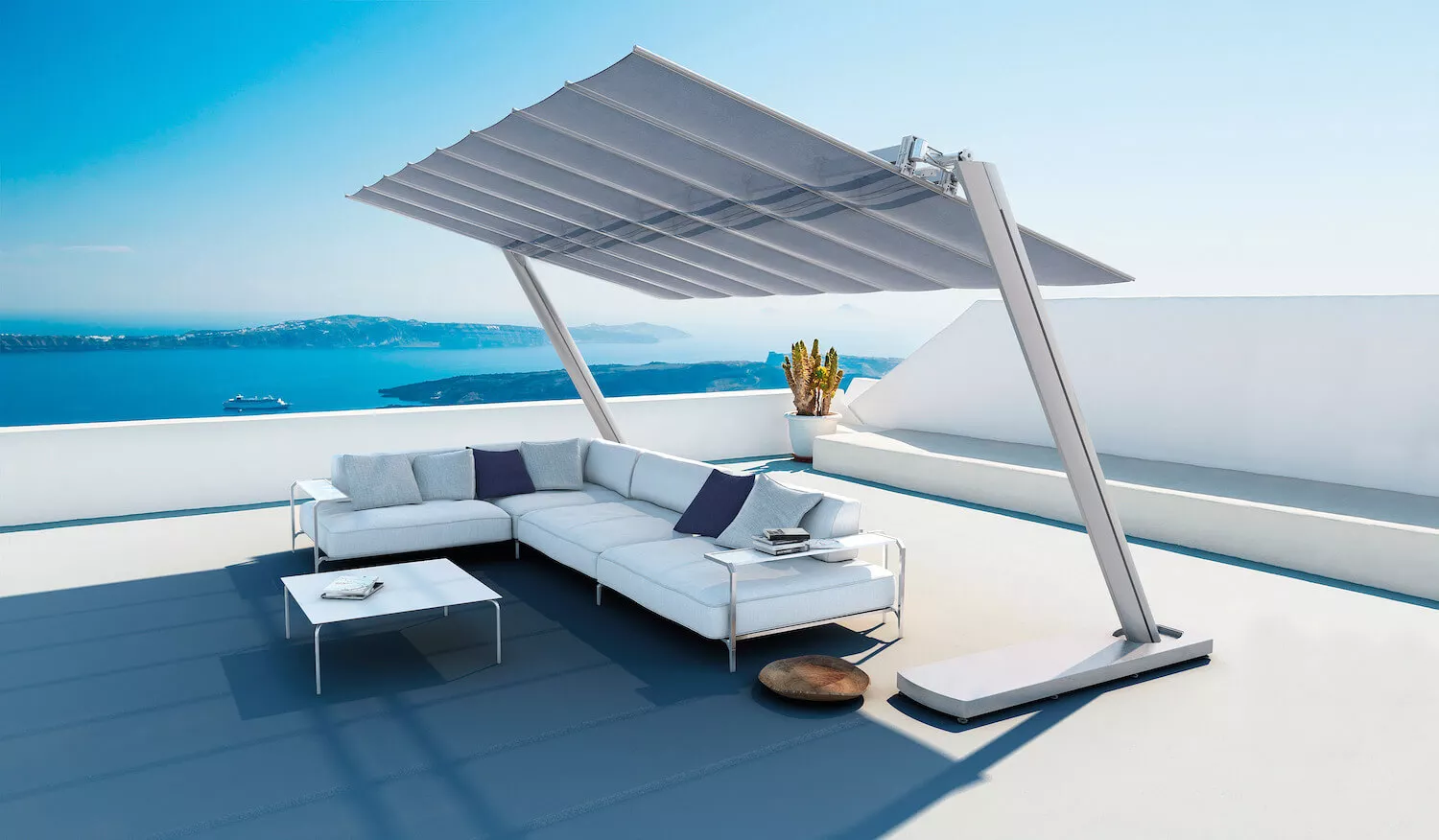 FIM Flexy Zen Faltbares Sonnendach Markise 250 x 488 cm