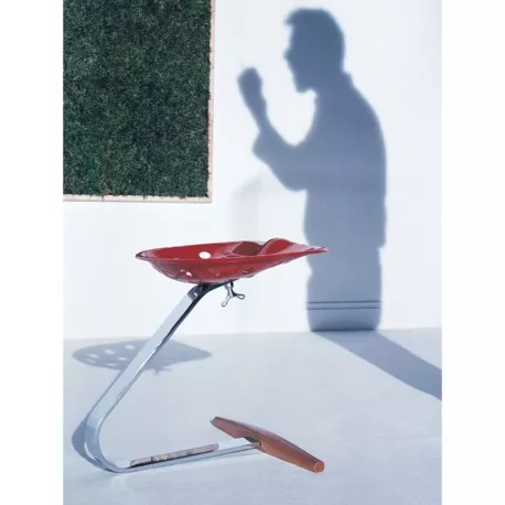 Zanotta • MEZZADRO • Hocker • freischwingend