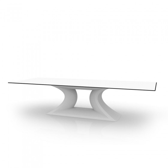 Vondom Rest Gartentisch XL mit HPL Tischplatte 300 × 120 cm -  SOLID CORE