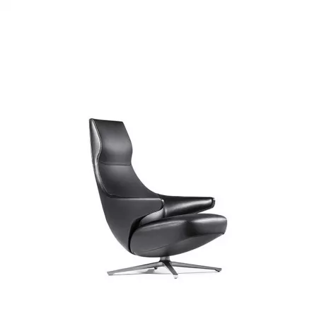 Poltrona Frau JAY LOUNGE Zurückklappbarer Sessel 