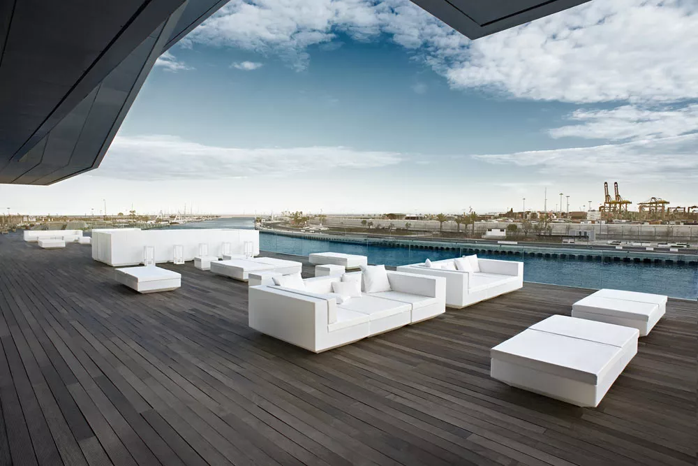 Vondom Vela Sofa, Mittelmodul