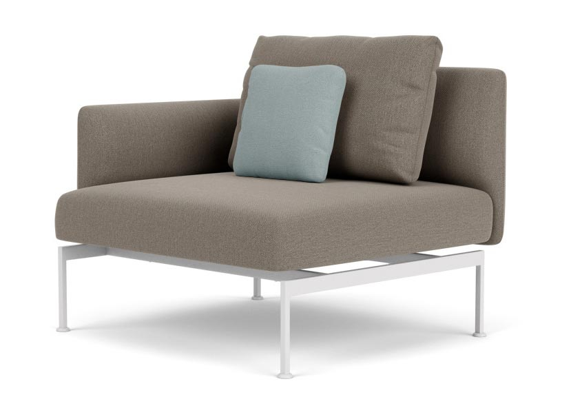 Barlow Tyrie Layout Loungemodul • Endmodul 96 cm