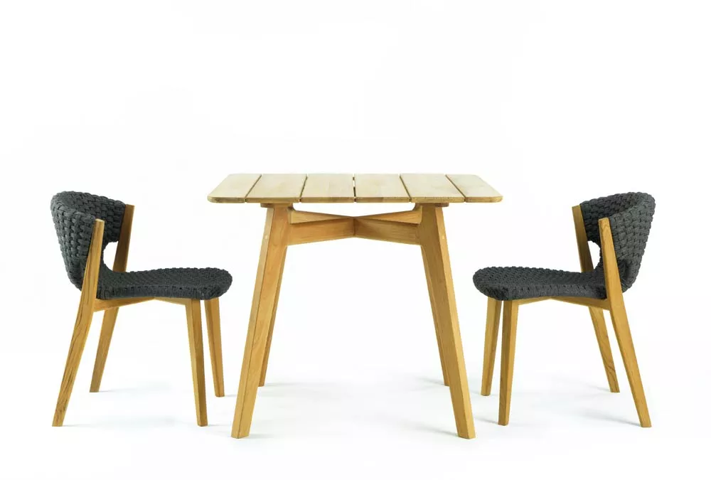 Ethimo Knit Esstisch | 90 x 90 cm