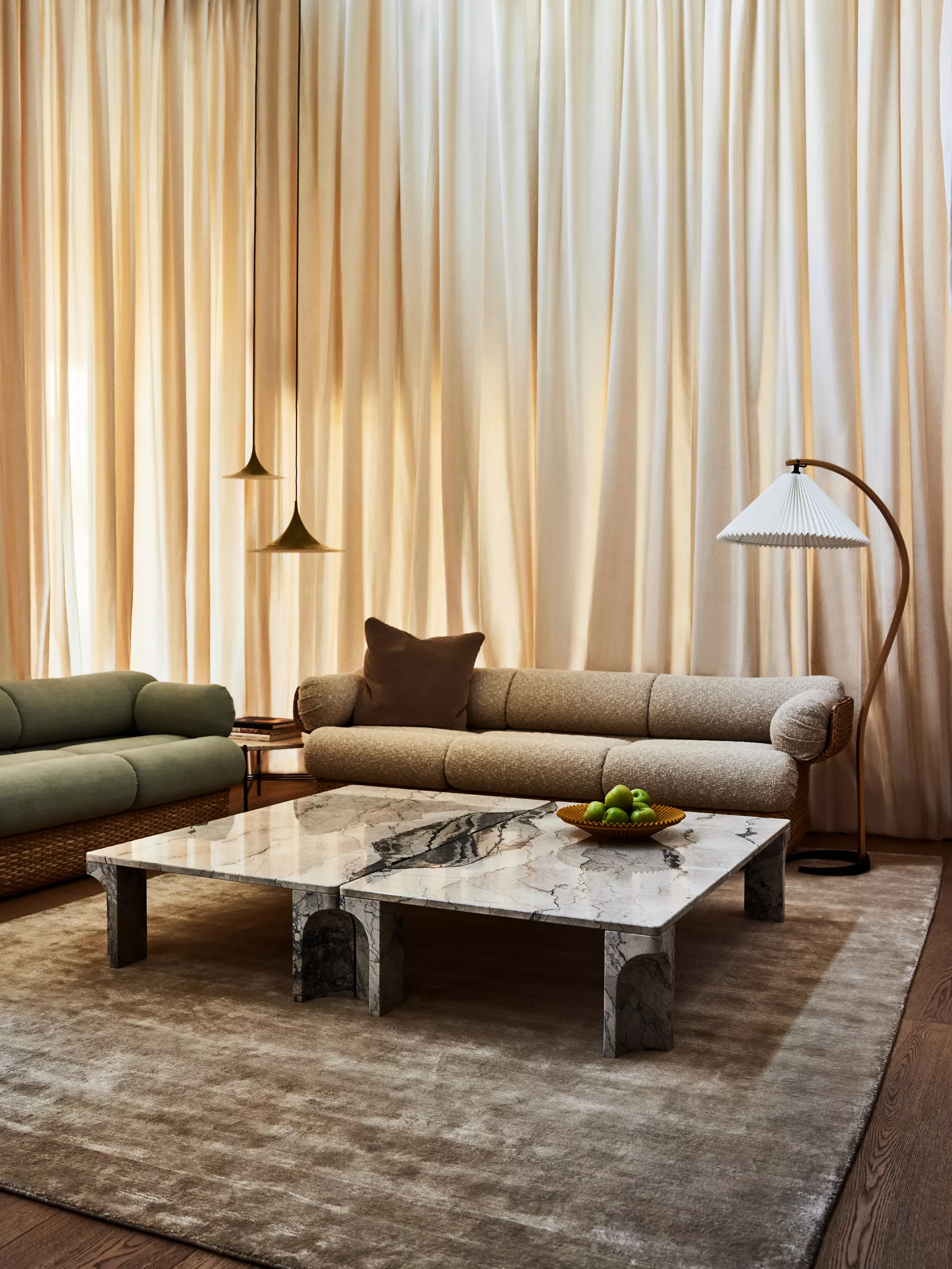 GUBI - BASKET Sofa • 3-Sitzer