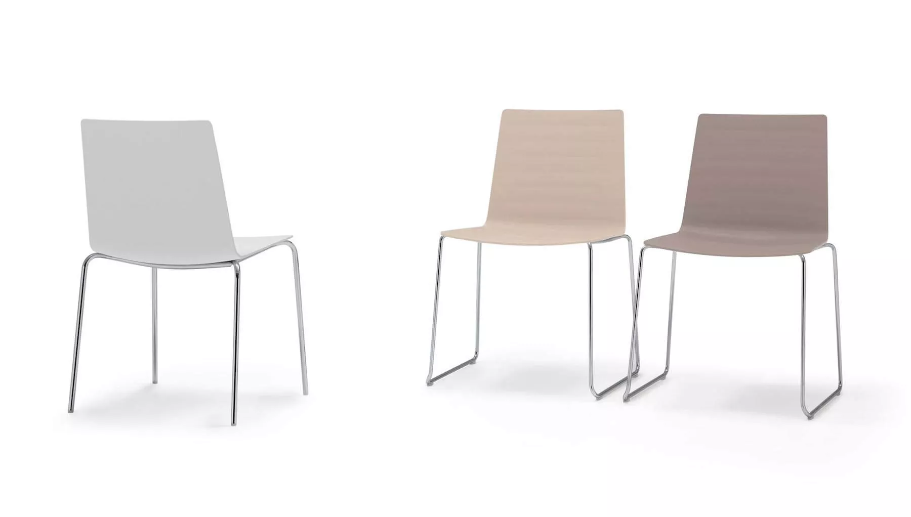 Andreu World Flex Outdoor Barstuhl • Stapelstuhl